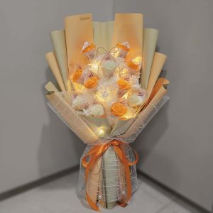 Pink Roses Money Flowers
