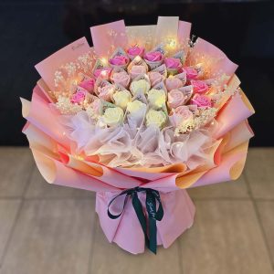 Enchanted Pink Money Flowers