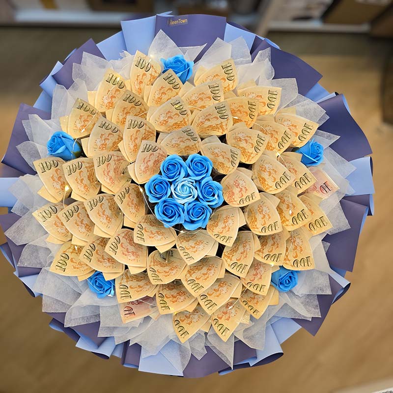 Romantic Cash Bouquet 3 Romantic Cash Bouquet - Image 3