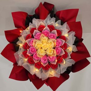 Red Roses Cash Flower