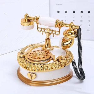 Vintage Telephone Music Box
