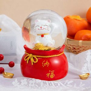 Fortune Cat Music Box